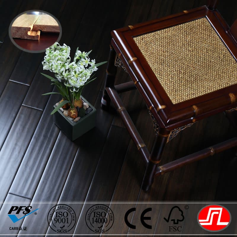 stained strand woven bamboo flooring_Turkey red_
